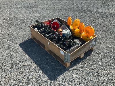 Pallet of Fire Brigade Luces de trabajo