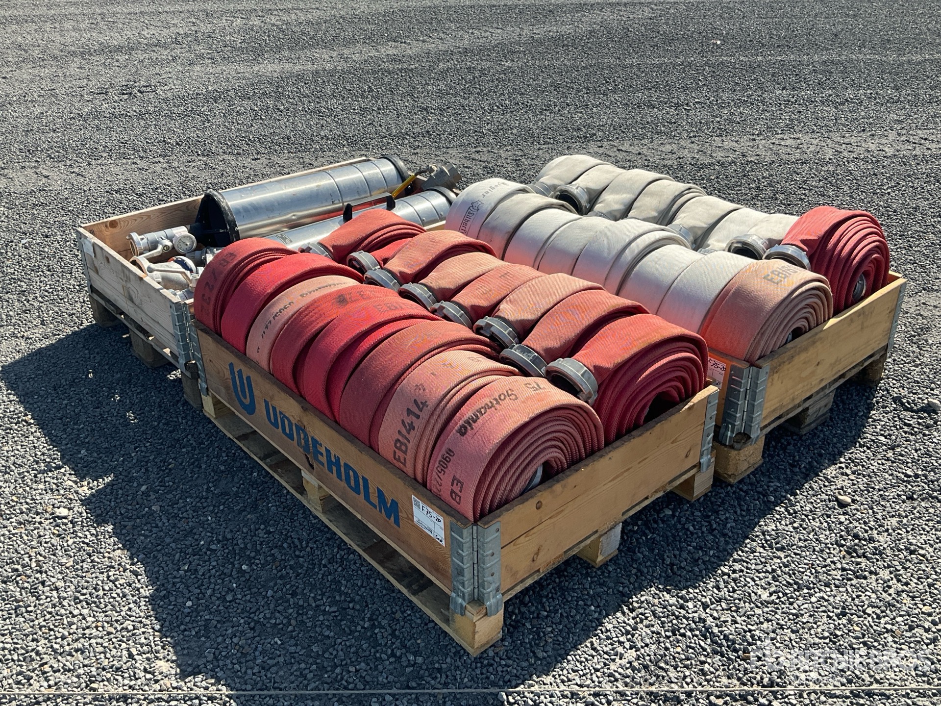 Quantity of (2) Storz B Fire Water Hose