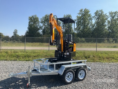 2025 JPC HT12 With Trailer حفارة صغيرة (Unused)