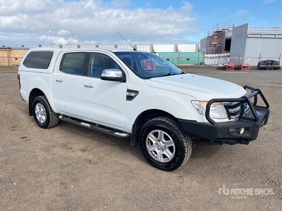 2014 Ford Ranger XLT 4x4 Dual Cab Pickup