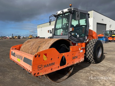 2019 Hamm 3414 Gładka zagęszczarka bębnowa