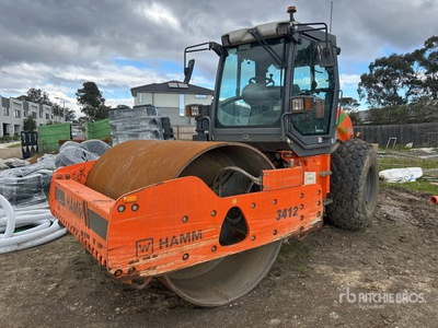 2021 Hamm 3412 HT Padfoot Drum Compactor