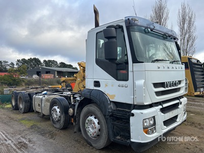 2012 Iveco Stralis AD 450 8x4 Cab and Chassis
