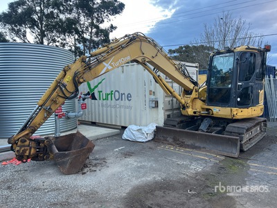 2014 Komatsu PC88MR Mini Excavator