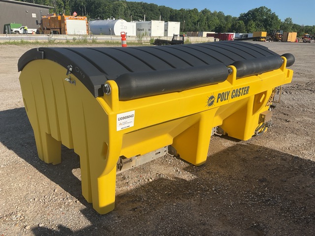 2023 Fisher Poly Caster Electric Salt Spreader - Fits Truck