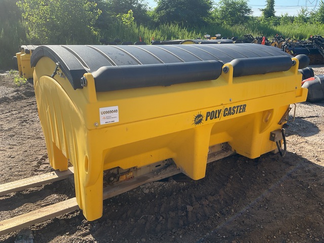 2022 Fisher Poly Caster Electric Salt Spreader - Fits Truck