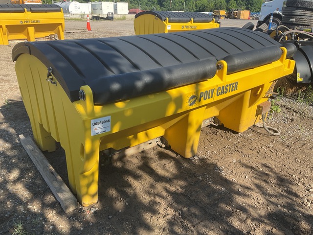 2023 Fisher Poly Caster Electric Salt Spreader - Fits Truck