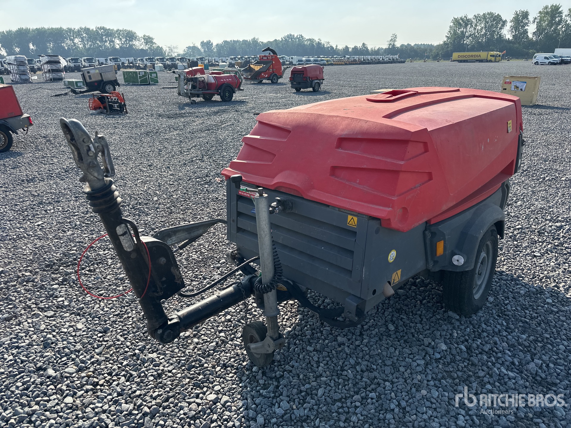 2016 Atlas Copco XAS97 Mobile Air Compressor