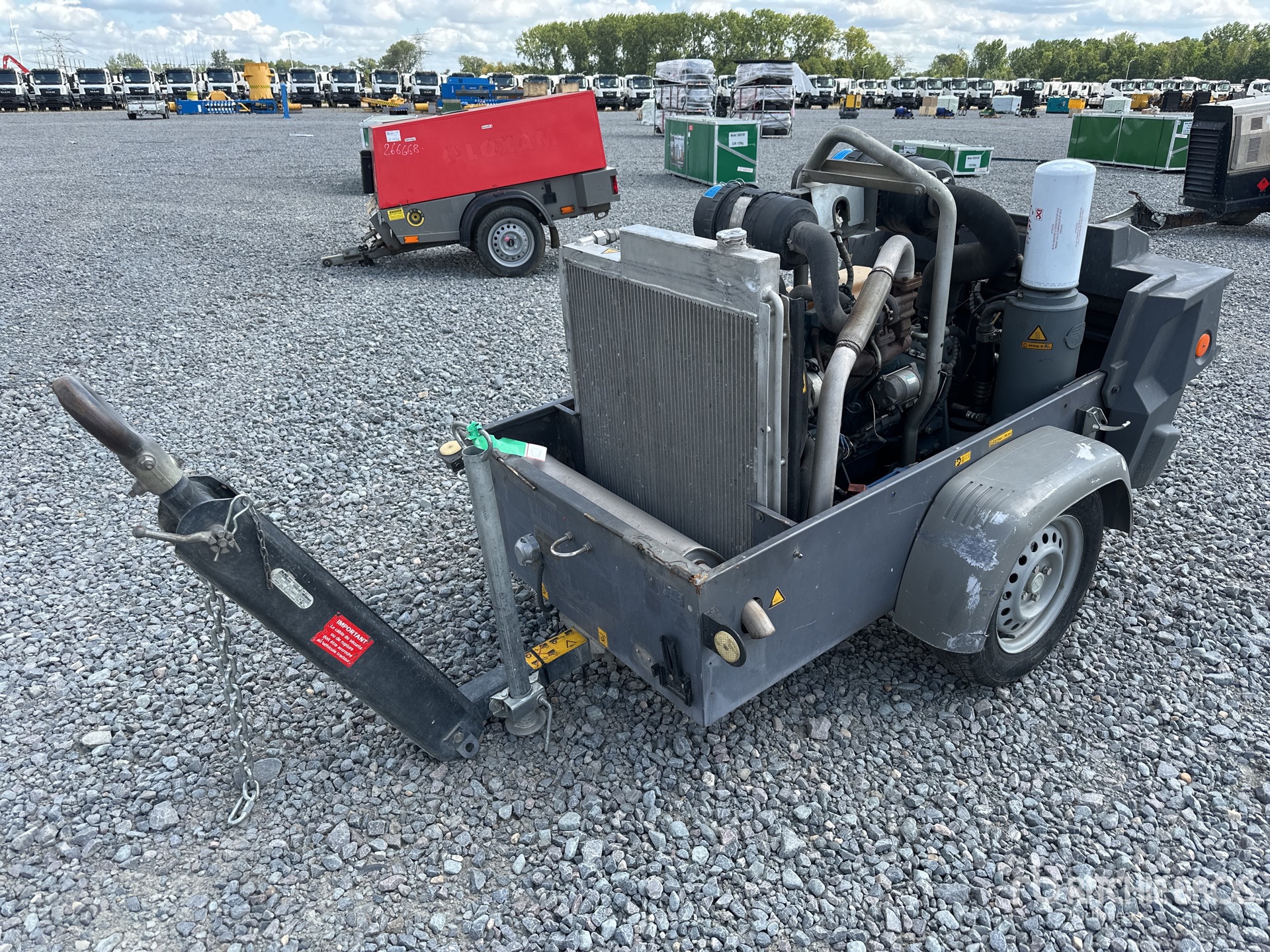 2019 Atlas Copco XAS88 Mobile Air Compressor