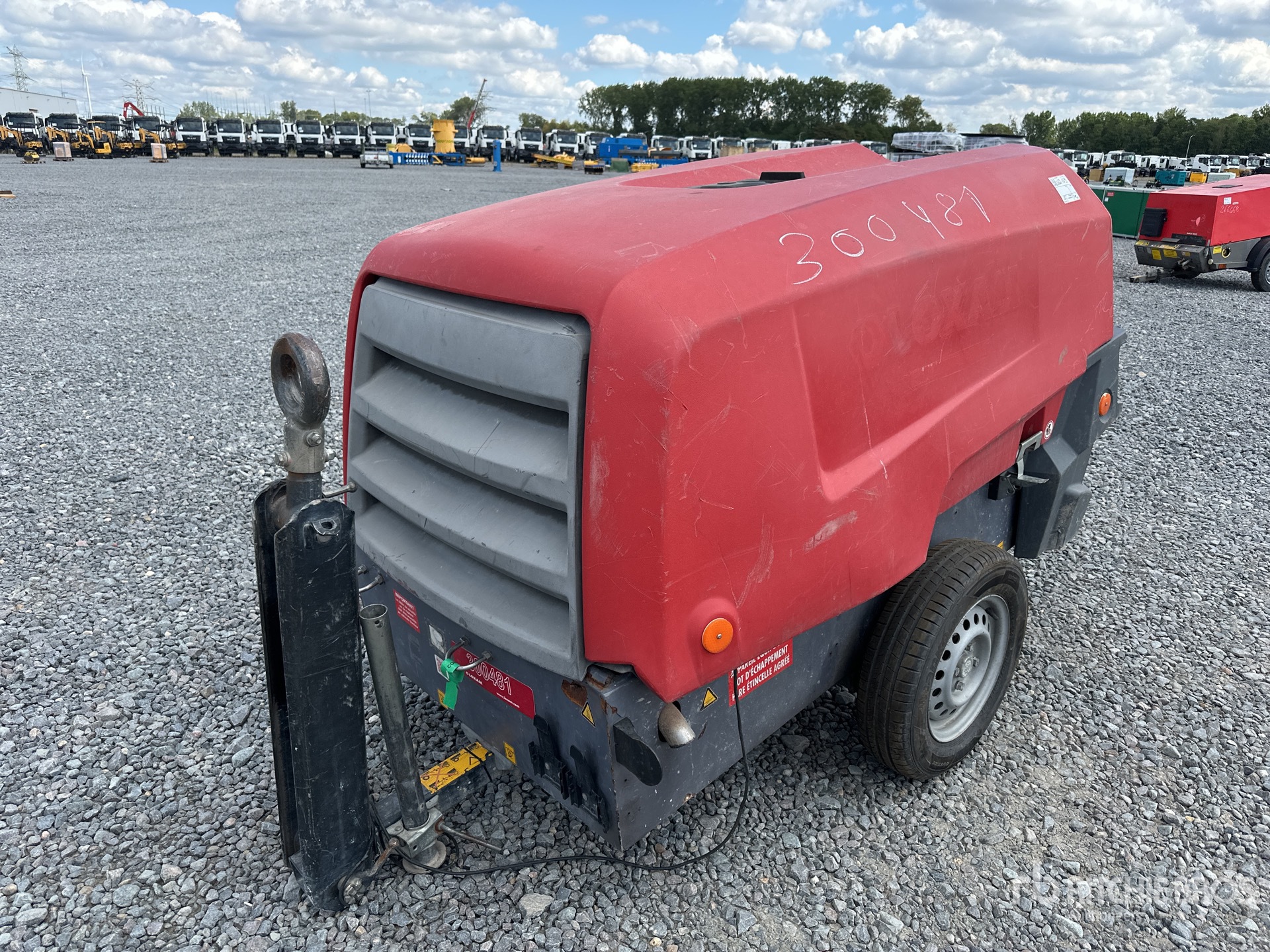 2017 Atlas Copco XAS88 Mobile Air Compressor