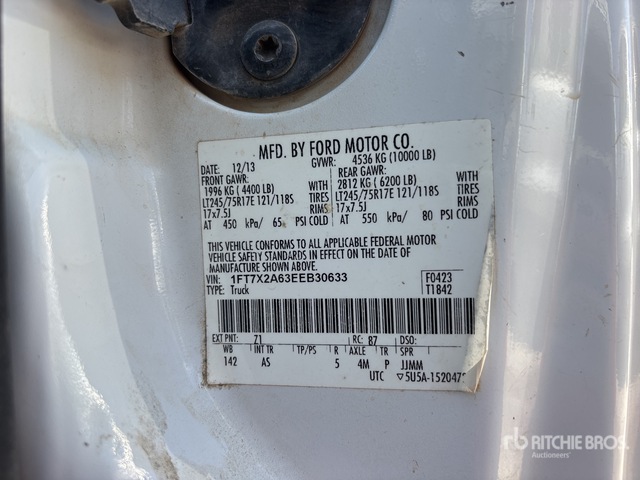 1FT7X2A63EEB30633 2014 Ford F-250 photo no. 1
