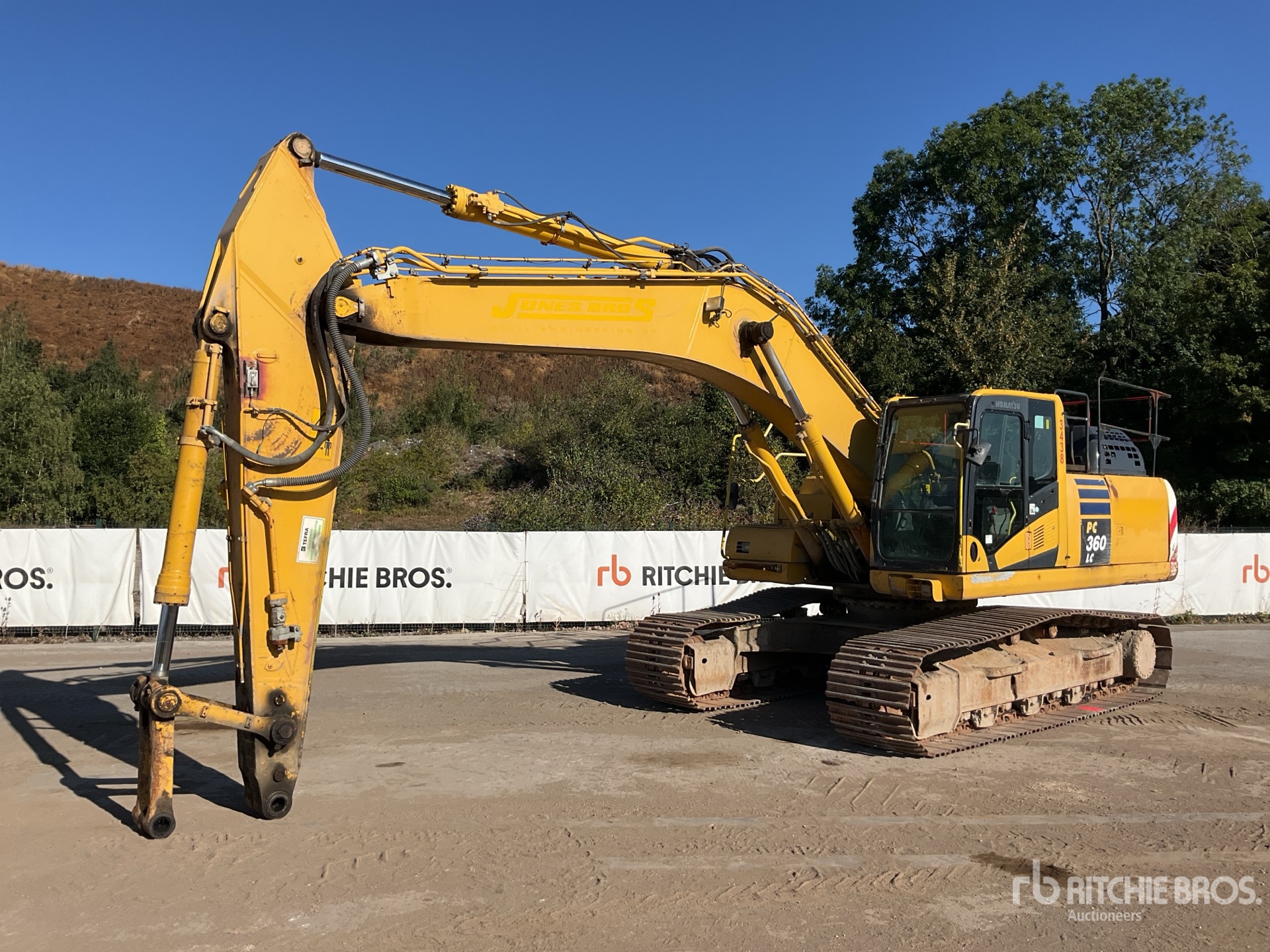 2017 Komatsu PC360LC 11 Tracked Excavator