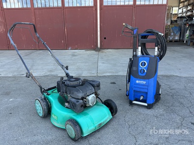 Nilfisk PREMIUM 180 Pressure Washer and Lawn Mower
