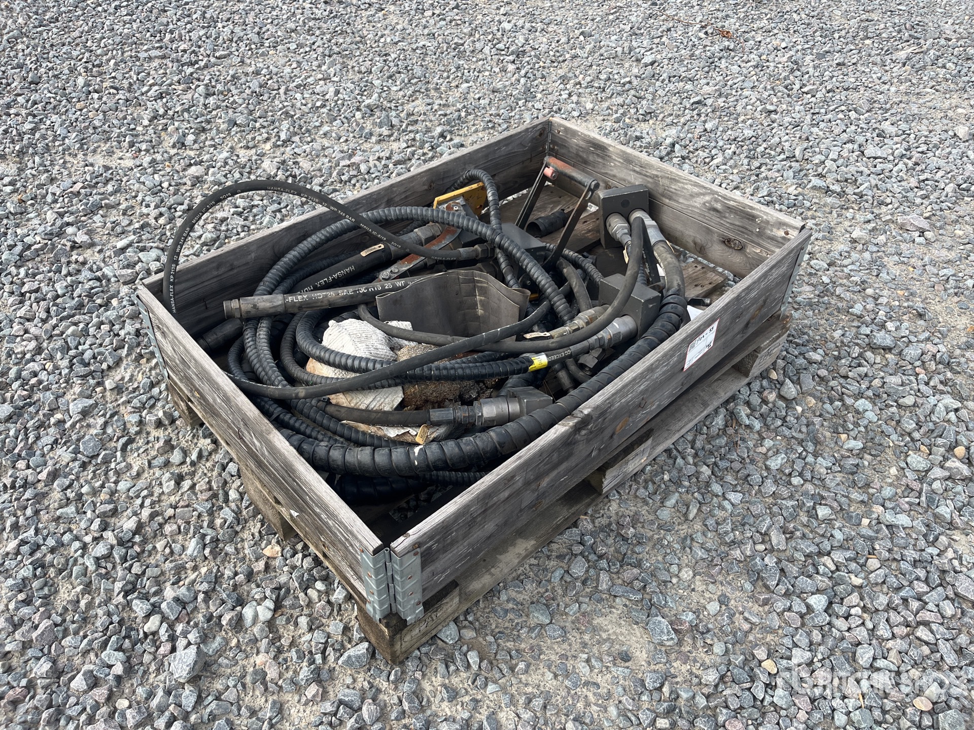 MS03 hose valveblocks to attach on mast excavator Boom