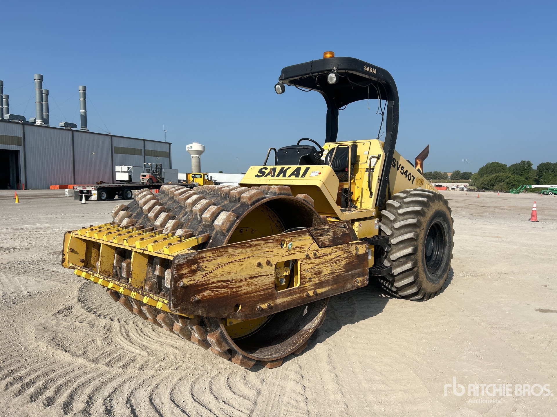 Sakai SV540T Padfoot Drum Compactor