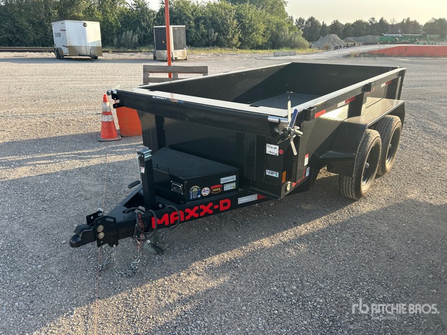 2026 MAXX-D D6X 10 ft T/A Dump Utility Trailer (Unused)
