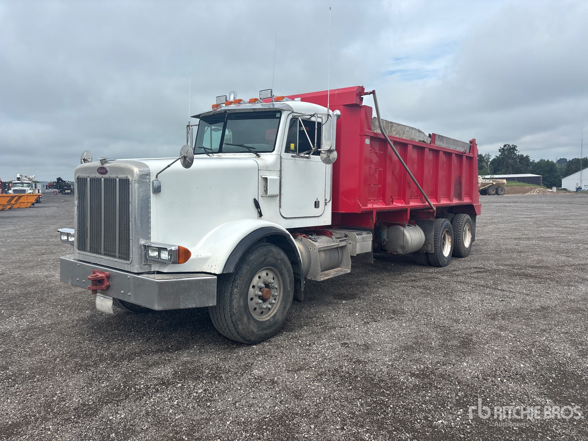 2001 Peterbilt 357 6x4 T/A Dump Truck