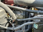 Engine with A/C Compressor