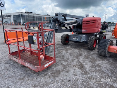 2016 Skyjack SJ46AJ 4WD Gasoline Articulating Boom Lift
