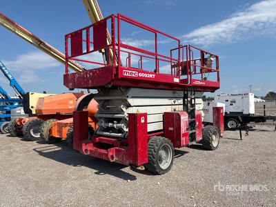 2016 MEC 6092RT Diesel Scissor Lift