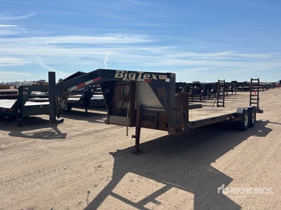 2007 Big Tex 24 ft T/A Gooseneck Apparatuur aanhangwagen