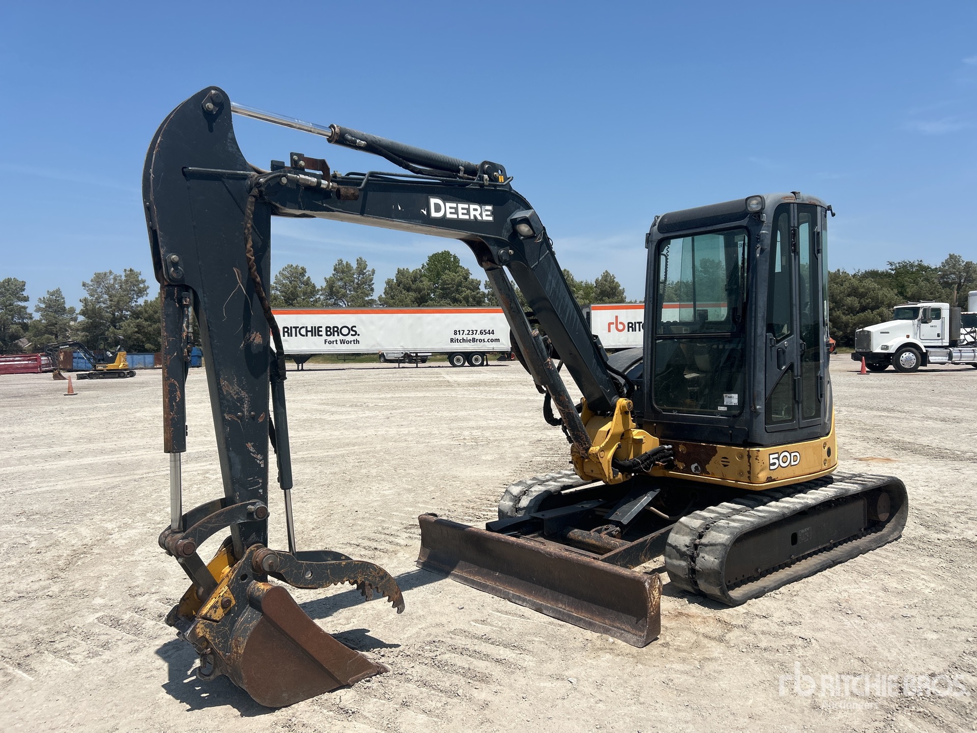 2011 John Deere 50D Mini Excavator