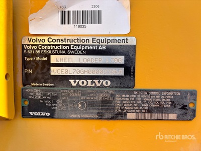 2012 Volvo L70G جرافة