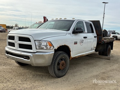 2012 Ram 3500HD 4x4 Crew Cab Camion à Plateau (Inoperable)