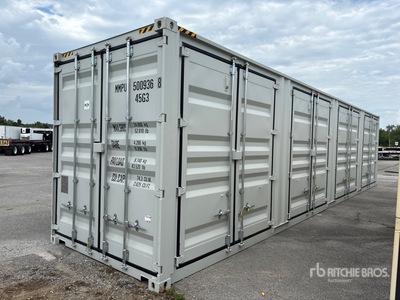 2026 40 ft High Cube Multi-Door Conteneur de stockage