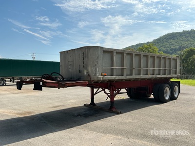 1960 Fruehauf Remorque à benne basculante arrière