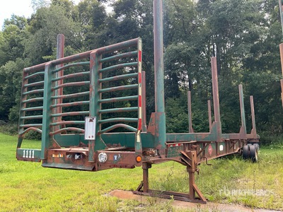 2009 Mclendon FT45L 45 ft T/A Remorque à bois