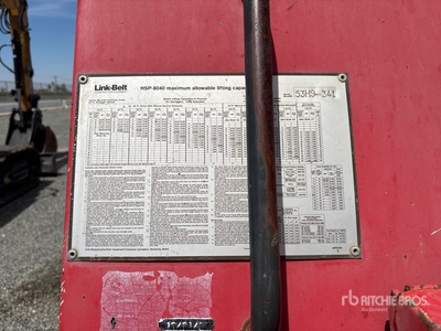 1989 Link-Belt HSP-8040 Rough Terrain Crane