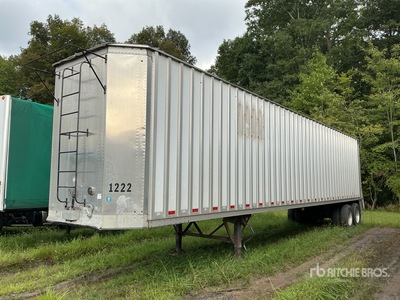 2018 Pitts CV45 45 ft T/A Chip Trailer