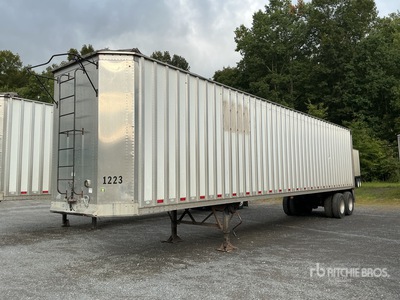 2018 Pitts CV45 45 ft T/A Chip Trailer
