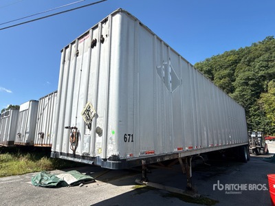 1977 Fruehauf 40 ft x 96 in T/A 40 ft バントレーラー