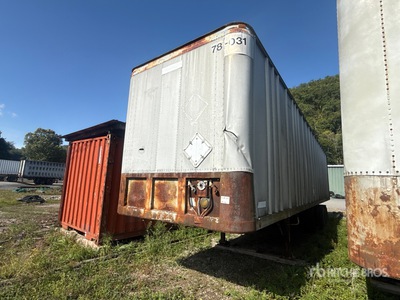 1975 Fruehauf 40 ft x 96 in T/A 40 ft バントレーラー