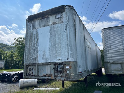 1989 Fruehauf 48 ft Van Trailer