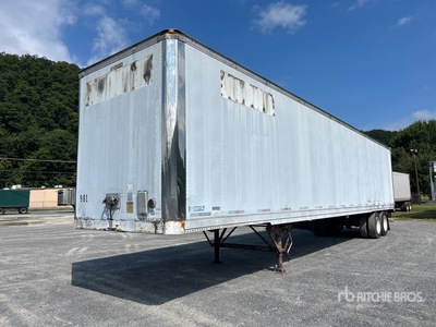 1996 Stoughton AVW485T 48 ft T/A Van Trailer