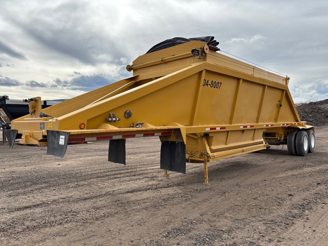 1998 Red River T/A Belly Dump Trailer