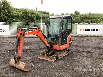 2017 Kubota KX016-4 Mini Excavator