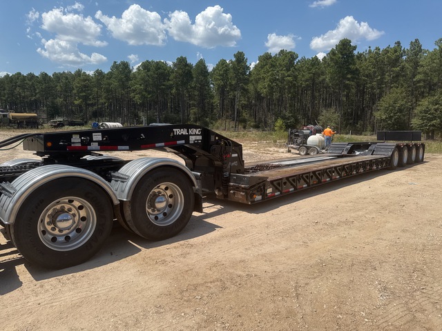 2020 Trail King 26 ft Quad/A Removable Gooseneck Lowboy Trailer 2020 Trail King 26 ft Quad/A Removable Gooseneck Lowboy Trailer