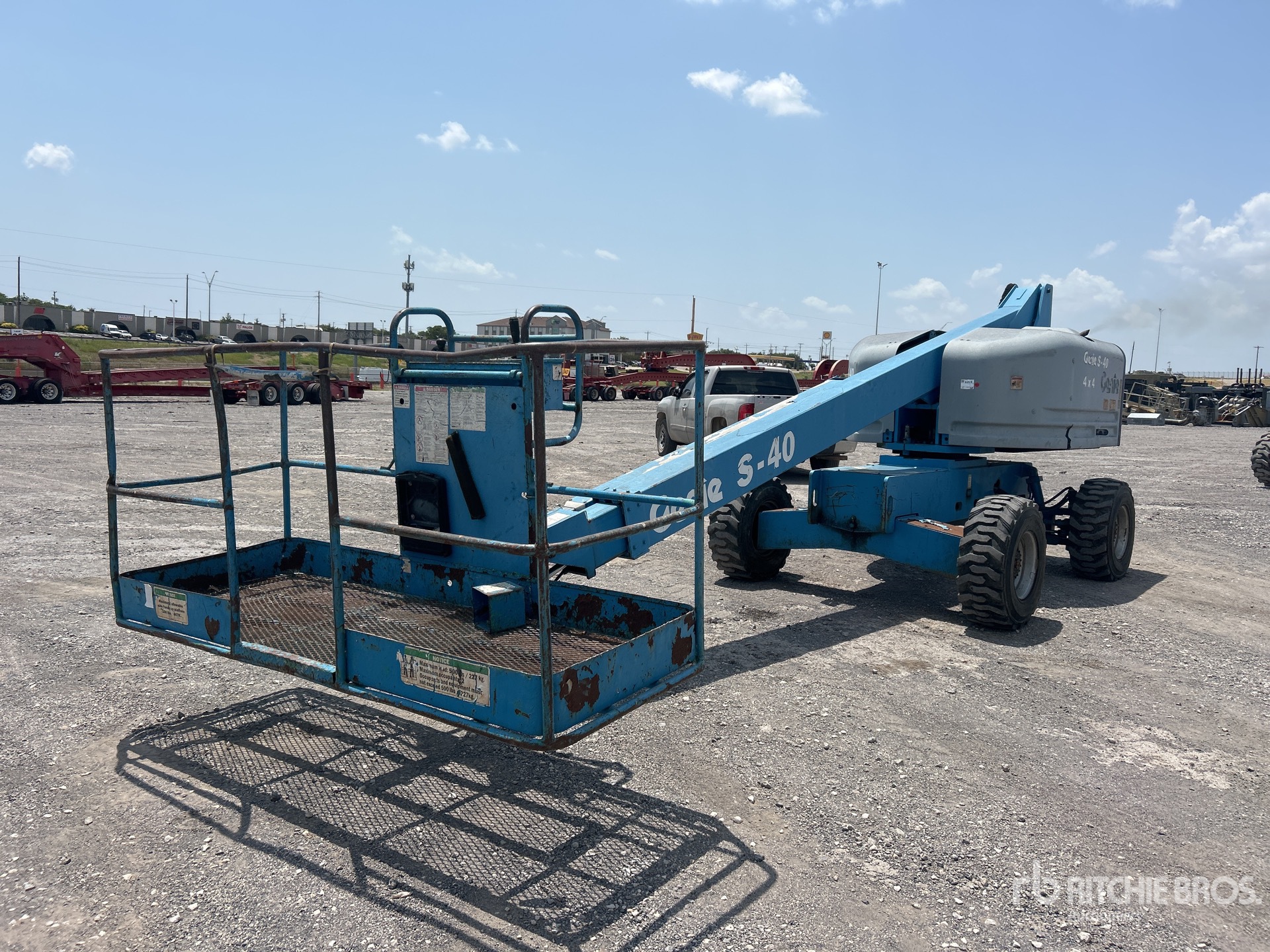 Genie S-40 4WD Diesel Telescopic Boom Lift