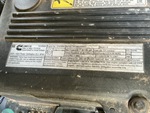 Engine with Emission Label