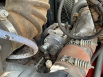 Engine with A/C Compressor