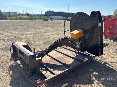 2026 GIYI GY-ECA63 54 in Articulating Skid Steer Brush Cutter (Unused)