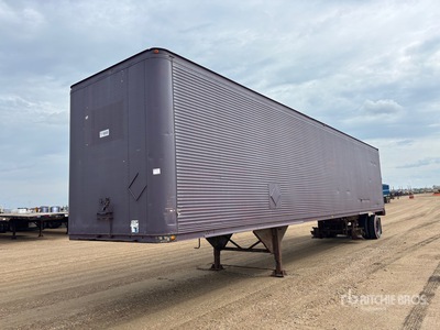 1976 Pullman 45 ft x 102 in T/A Tool Crib Van Trailer