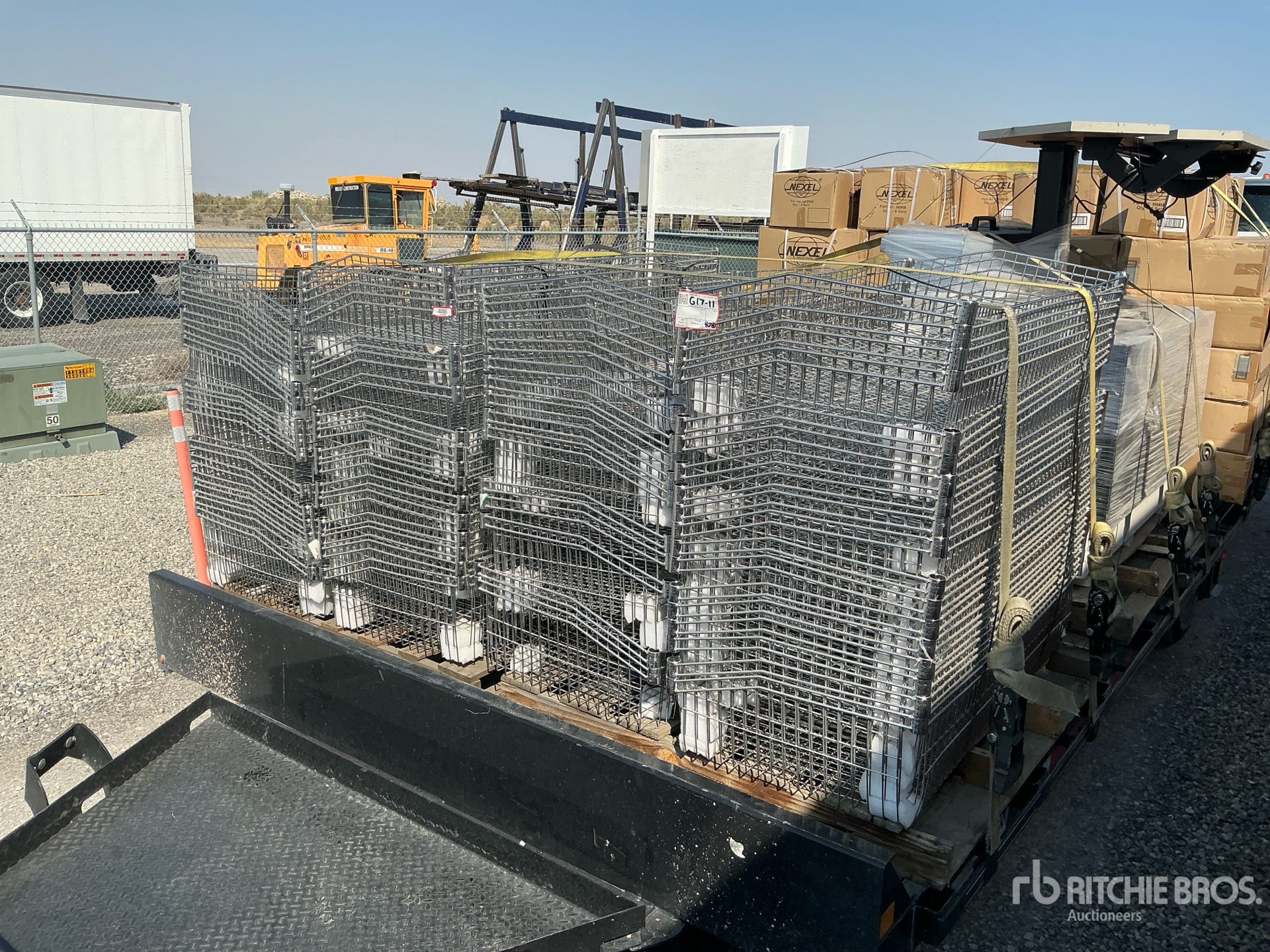 Rolling Wire Shelving