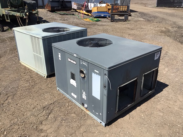 (2) Goodman Outdoor HVAC Units (2) Goodman Outdoor HVAC Units