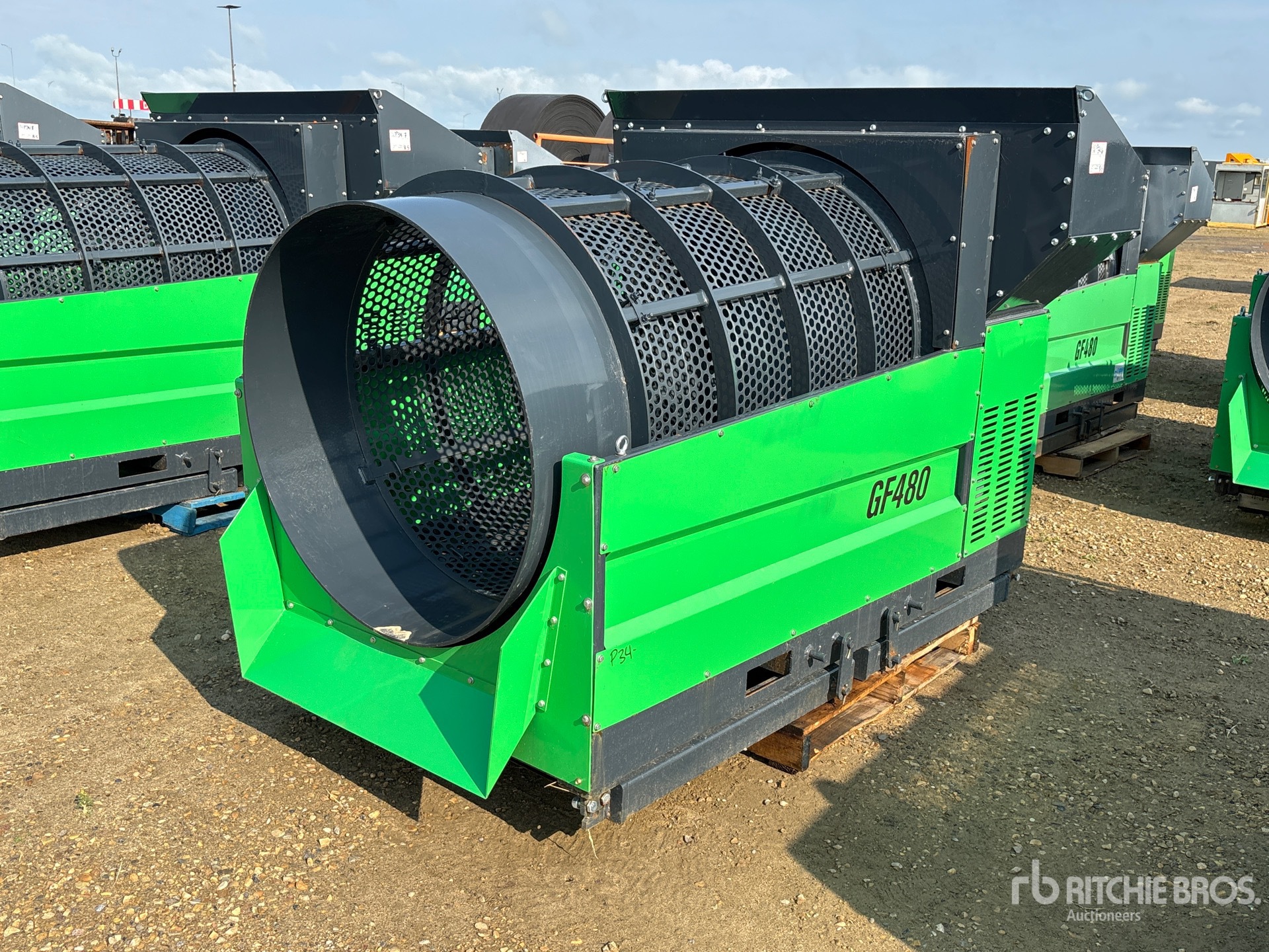 2025 Erie Industries GF480 Rotary Drum Trommel Screen