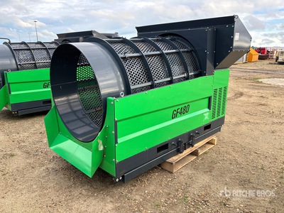 2025 Erie Industries GF480 Rotary Drum Przesiewacz bębnowy